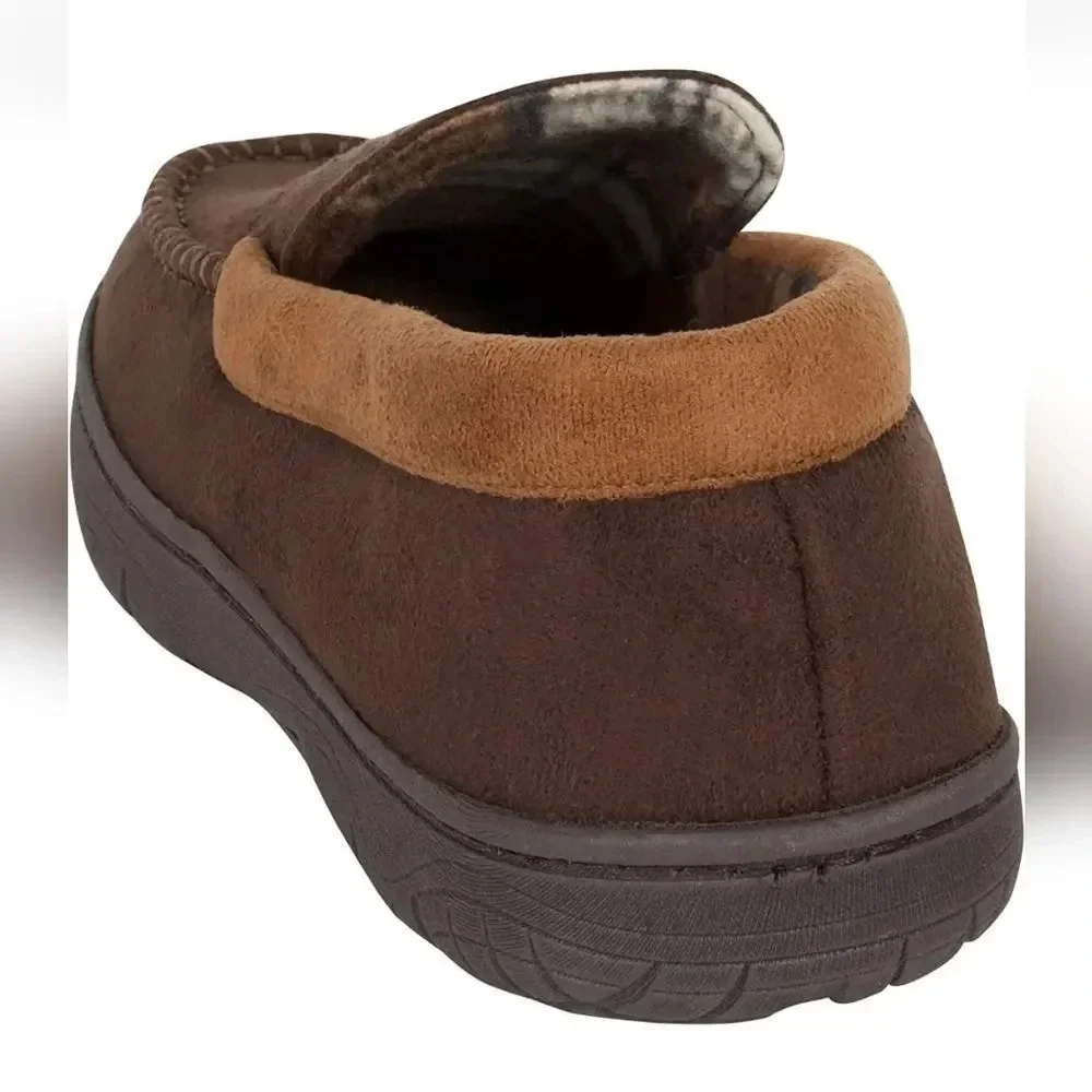 Hanes ComfortSoft Knit Venetian Indoor/Outdoor Moccasin Slipper youth small